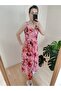 Summer Thick Strap Floral Dress - 2