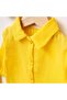 Gots Certified Yellow 100% Organic Cotton Muslin Newborn Hospital Discharge Set with Stylish Gift Packaging - 2