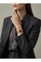 Women's Steel Watch Gold Color Burgundy Dial Vintage Stylish Luxury Watch |   Old Money, Limited Edition 2026 - 5