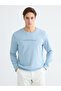Nevavm Oval Collar Printed Men's Sweatshirt with a Difference