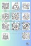 Cozy Cute Cats Coloring Book - Adults and Children - Thick Pages - Wire Spiral - Coloring - 8