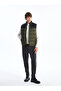 Nevavm Slim Fit Stand Collar Men's Puffer Vest with a Difference - 2