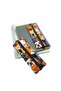 Dog Patterned Digital Print Elastic Notebook with Zippered Pen Holder - 4