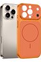 Converter Case for iPhone 15 Pro Max to 17 Pro Max-Hard TPU-Orange