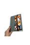 Dog Patterned Digital Print Elastic Notebook with Zippered Pen Holder - 6
