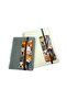 Dog Patterned Digital Print Elastic Notebook with Zippered Pen Holder - 2