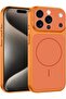 Converter Case for iPhone 15 Pro Max to 17 Pro Max-Hard TPU-Orange - 4