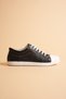 Women's Genuine Leather Casual Sports Shoes - Black - 3