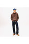 Jeans Regular Badge Men's Brown Sweatshirt - 2