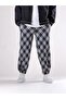 Patterned Gray Men's Baggy Pants Coc2786 - 3