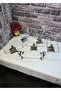Galata 7 Piece Antique River Cast Metal Leg Set