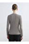 Özmarka New Season Boat Neck Corded Fabric Blouse - 4