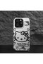 Cute Cat Pattern Anti-Shock Phone Case Compatible with Mi 13T/Mi 13t Pro - 3