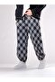 Patterned Gray Men's Baggy Pants Coc2786