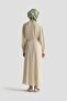 Balloon Sleeve Dress 25Kd4013 Sand - 5