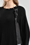 Women's Knitwear Tie Detailed Design Tunic Sweater - 8