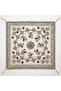 مفرش طاولة مصنوع يدويًا بنسبة 100% من حجر الكاستامونو مقاس 150x150 سم - موديل 2