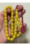 Capsule Cut Amber Rosary