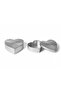 صندوق ديكور فضي كبير الحجم من LOVE SILVER - 2