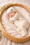 100% Organic Cotton 7-Piece Baby Girl Hospital Discharge Set / Suitable for Four Seasons Use