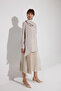 Gold Buttoned Kupra Tunic - 6