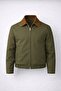 Trucker Velvet Collar Bomber Lined Jacket