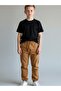 Boy's Cotton Elastic Waist Sweatpants Bottom - 6