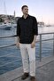 Hurley Striped Modal Fabric Relaxed Fit Casual Men's Shirt - Black - 3