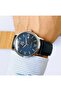 RA-AC0F11L30B Symphony IV Blue Analog Black Leather Automatic Men's Watch - 6