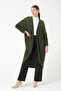 Hatunatila Oversize Row of Stones Hera Fabric Poncho 8555 - 3
