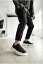 Cortex Premium Tractor Sole Men's Sneaker Casual Black White - 3
