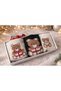 Bear Patterned Teddy Bear 3-Piece and Boxed Women's Sock Set (Boxed Shipping) - 2