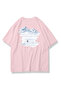Unisex pink lone penguin t-shirt