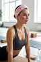 2-Piece Towel Hair Band Set 100% Cotton Adjustable Velcro Makeup and Spa Headband - 3