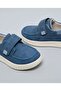 Boys Blue Textured Velcro Closure Casual Shoes - 2
