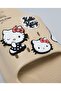 Girls Sand Hello Kitty Charm Detail Slides - 6