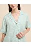 Women Sage Printed Pyjama Set - 4