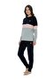 Women's Gray Mélange Pajama Set 17072 - 3