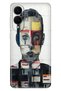 Galaxy S25 Edge Case Colorful Silicone Printed Tpu Art Collage