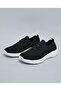 Women Black Knitted Lace Up Casual Shoes - 5