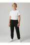 Children's Cotton Soft Textured Sweatpants with Elastic Waist and Cuffs - 3