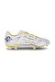 Football Studs for Men White/Yellow, Synthetic Upper, Size 9UK - 4