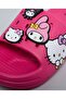 Girls Fuchsia Hello Kitty Charm Detail Slides - 6