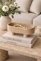 Travertine Tray Travertine Tray with Legs 18 cm - 2