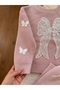 Children's Knitwear Set with Beading Details - 4