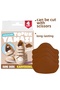 Sunni Leather Heels - Repair Patch, Self-Adhesive, Brown - 4
