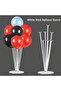 Balloon Stand Pink Black Red Navy Blue with Stand