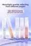 Clio Moon Glass Liquid Glitter - Luminous and Clear, Sweet Cloud (01 Baby Snow) - 7