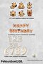 Capybara Birthday Decoration Set Balloon and Banner Set - 2