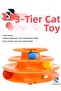 Cat Toy 3-Tier Cat Toy Your Cat's New Favorite! Interactive Cat Toy Cat Toy - 2